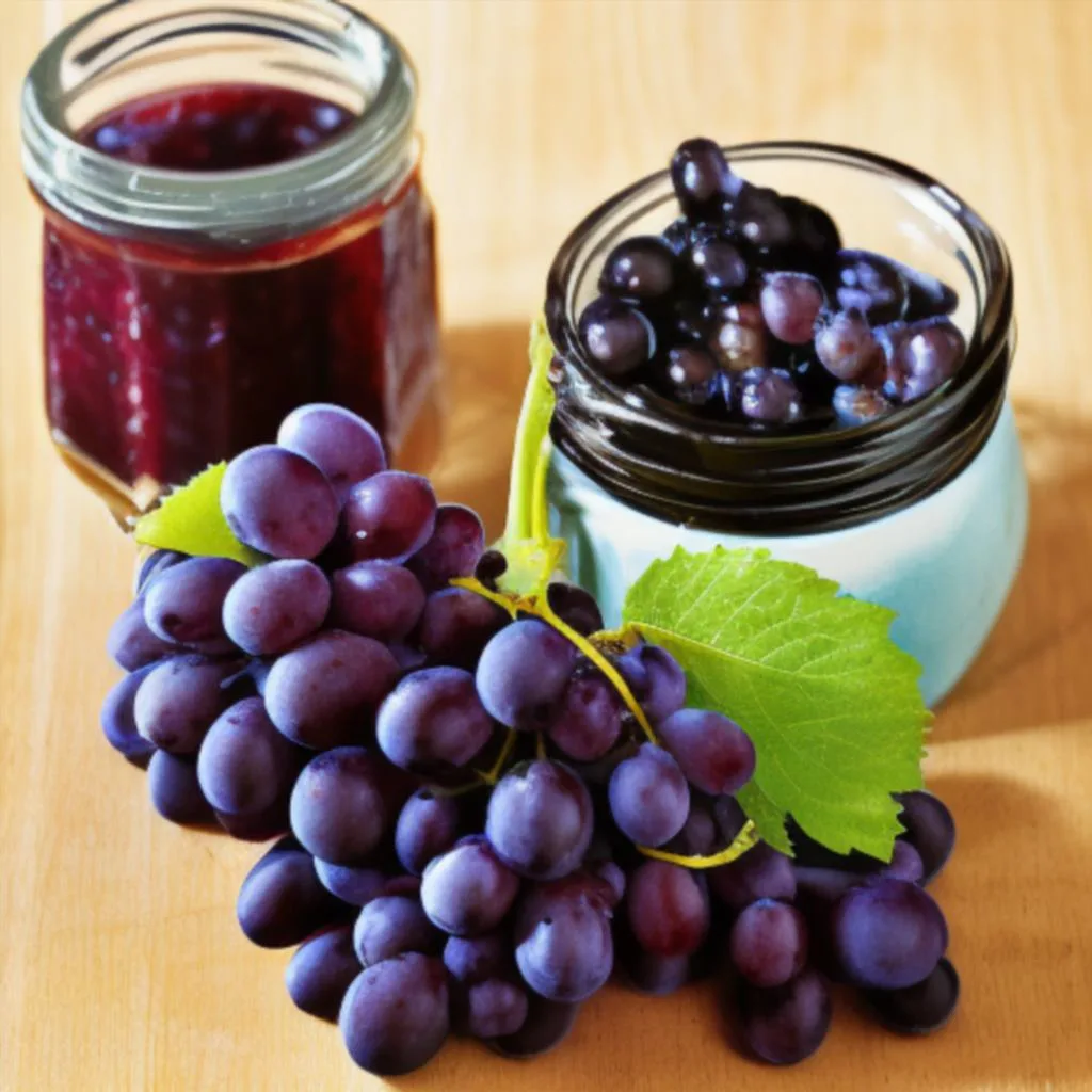 Jak zrobić dżem z ciemnych winogron