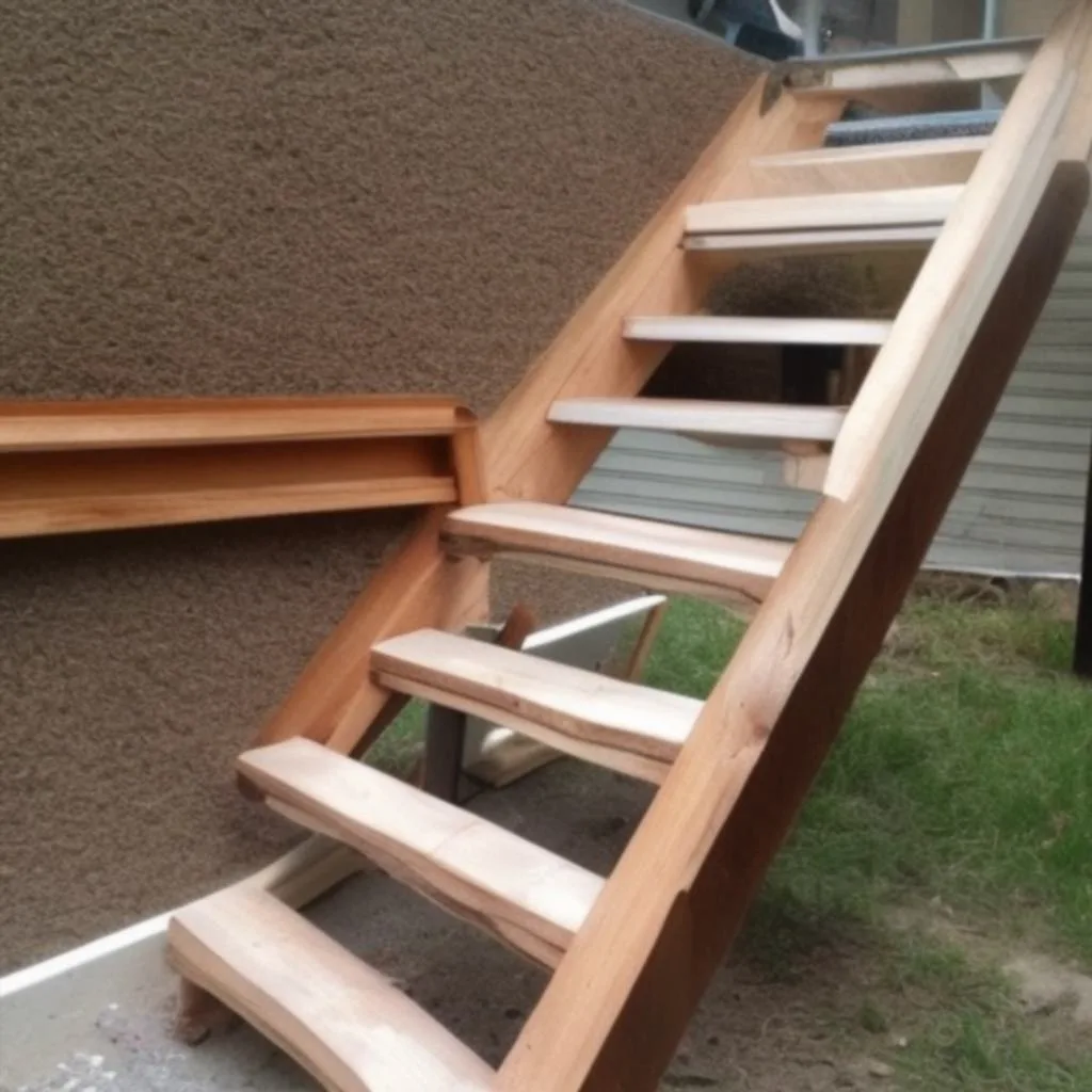 Jak zrobić schody z drewna