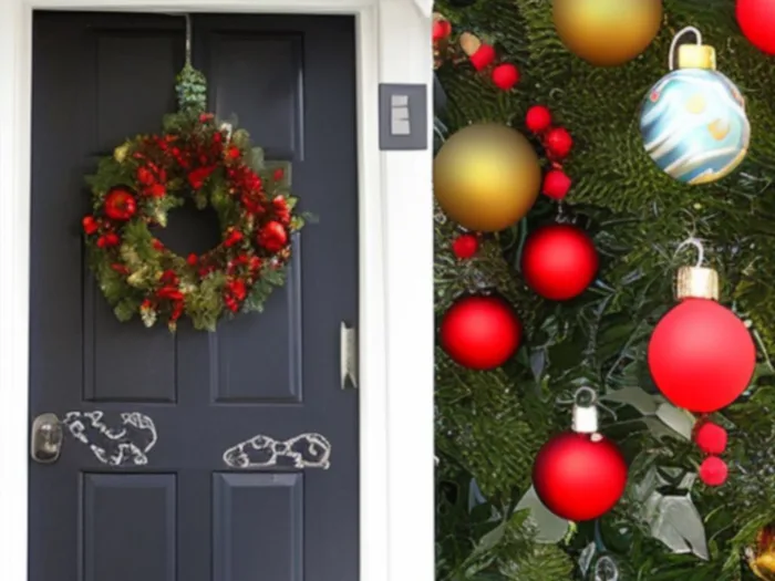 Jak zrobić świąteczną girlandę na drzwi